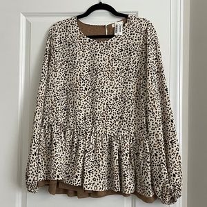 Leopard Print Top